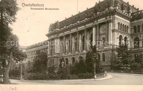 AK / Ansichtskarte  Charlottenburg Technische Hochschule Charlottenburg