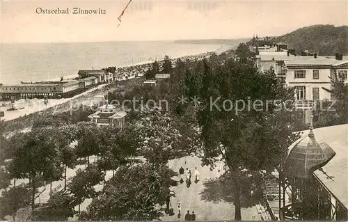 AK / Ansichtskarte  Zinnowitz_Ostseebad Panorama Zinnowitz_Ostseebad