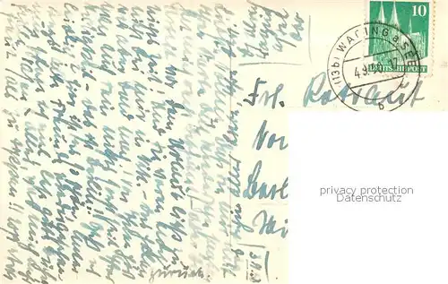 AK / Ansichtskarte  Waging_See Die Wahrzeichen von Waging Waging_See