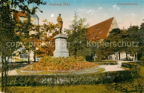 AK / Ansichtskarte 73808198 Freiberg__Sachsen Bismarckdenkmal 