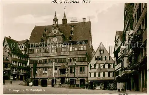 AK / Ansichtskarte  Tuebingen Marktplatz Tuebingen