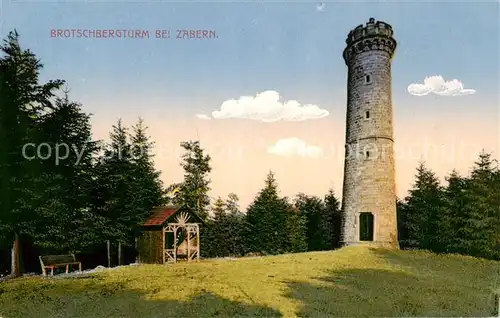 AK / Ansichtskarte Zabern_Saverne_67_Alsace Brotschbergturm 