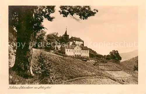 AK / Ansichtskarte 73808262 Idar-Oberstein_Jdar-Oberstein Schloss Oberstein im Murgtal 