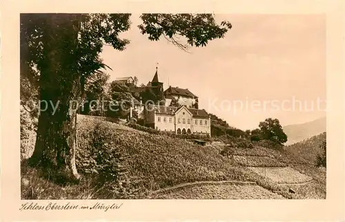 AK / Ansichtskarte  Idar-Oberstein_Jdar-Oberstein Schloss Oberstein im Murgtal 