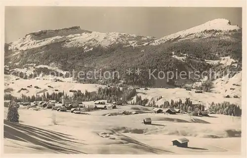 AK / Ansichtskarte  Riezlern_Kleinwalsertal_Vorarlberg Panorama Riezlern_Kleinwalsertal