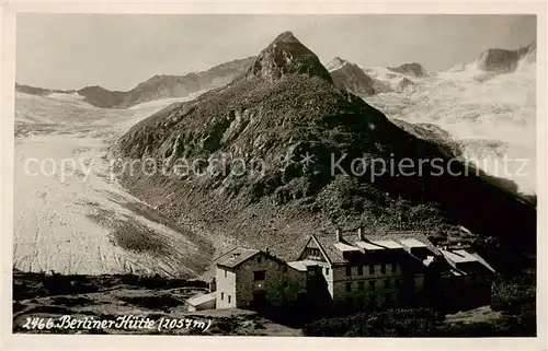 AK / Ansichtskarte  Berlinerhuette_2040_Zillertal_AT Panorama 