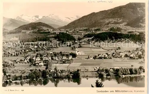 AK / Ansichtskarte  Seeboden_Millstaettersee Panorama Seeboden_Millstaettersee