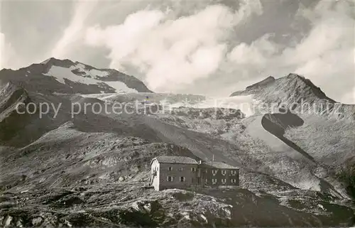 AK / Ansichtskarte  Pfitscherjochhaus_2777m_Rifugio_Vizze_IT mit Stampfikees 