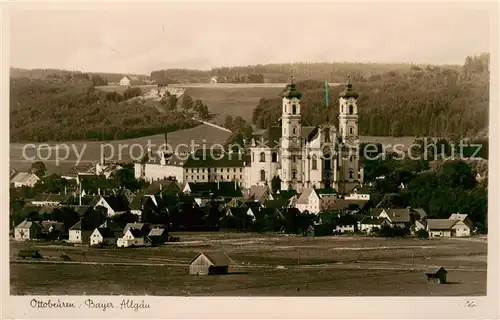 AK / Ansichtskarte  Ottobeuren Kloster Abtei Kirche Ottobeuren