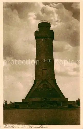 AK / Ansichtskarte  Glauchau Bismarckturm Glauchau