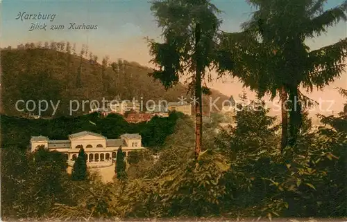 AK / Ansichtskarte 73808368 Harzburg_Bad Blick zum Kurhaus Harzburg_Bad