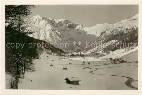 AK / Ansichtskarte  Obernberg_Brenner_Tirol_AT mit Tribulaun im Obernbergertal 