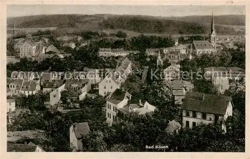 AK / Ansichtskarte  Bad_Koesen Panorama Bad_Koesen