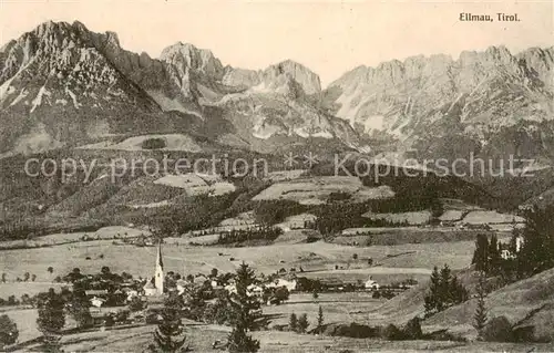AK / Ansichtskarte 73808401 Ellmau_Elmau_Tirol_AT Panorama 