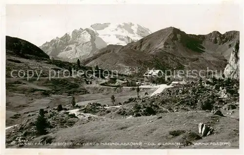 AK / Ansichtskarte 73808422 Falzarego Albergo Marmolada Col di Lana e Marmolada Falzarego