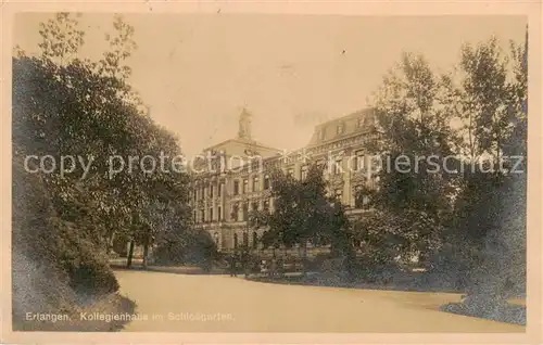 AK / Ansichtskarte 73808430 Erlangen Kollegienhaus im Schlossgarten Erlangen