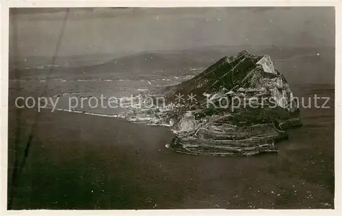 AK / Ansichtskarte  Gibraltar Fliegeraufnahme Gibraltar