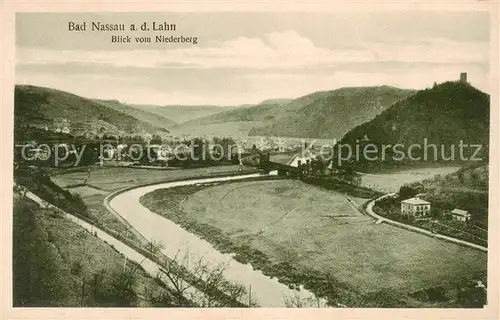 AK / Ansichtskarte  Bad_Nassau Blick vom Niederberg Bad_Nassau