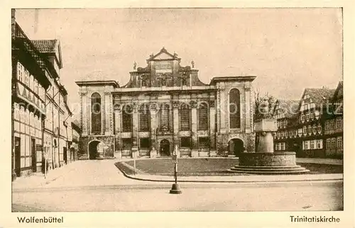 AK / Ansichtskarte  Wolfenbuettel Trinitatiskirche Wolfenbuettel