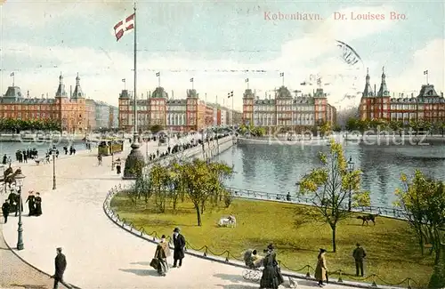 AK / Ansichtskarte 73808447 Kobenhavn Dr Louises Bro Kobenhavn