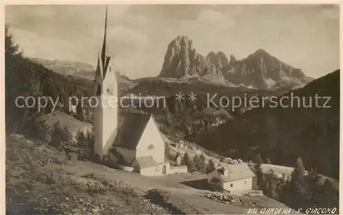 AK / Ansichtskarte  Val_Gardena San Giacomo Val_Gardena
