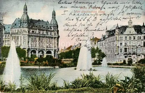 AK / Ansichtskarte  Koeln__Rhein Am deutschen Ring 
