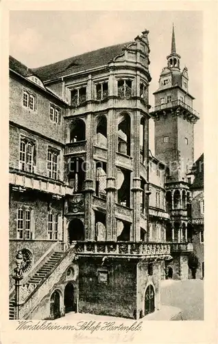 AK / Ansichtskarte  Torgau Wendelstein im Schloss Hartenfels Torgau