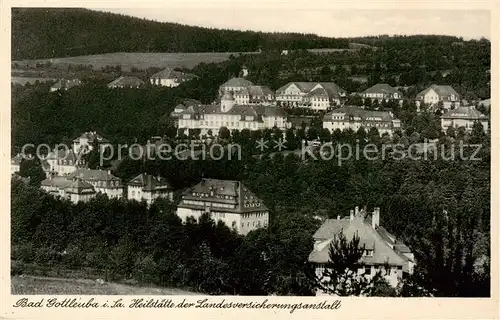 AK / Ansichtskarte  Bad_Gottleuba-Berggiesshuebel Heilstaette der Landesversicherungsanstalt Feldpost Bad