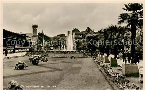 AK / Ansichtskarte  Bad_Salzuflen Kurpark Bad_Salzuflen