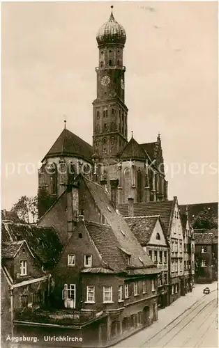 AK / Ansichtskarte  Augsburg Ulrichkirche Augsburg