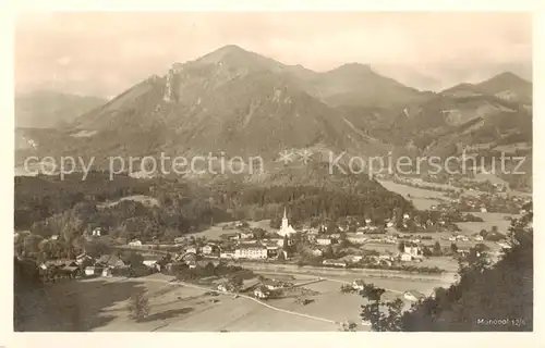 AK / Ansichtskarte  Marquartstein Panorama Marquartstein