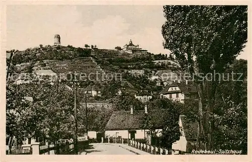 AK / Ansichtskarte  Radebeul Spitzhaus Radebeul