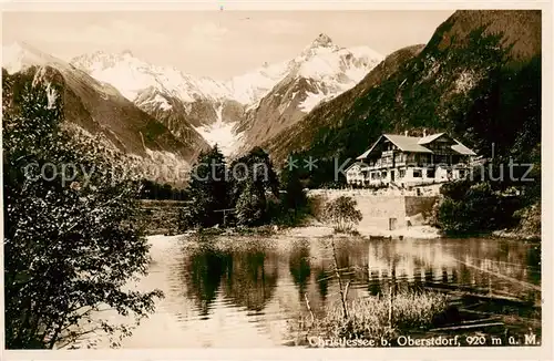 AK / Ansichtskarte  Christlessee_Oberstdorf Panorama 