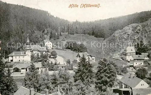 AK / Ansichtskarte  Hoelle_Bad_Steben_Hoellental Panorama 