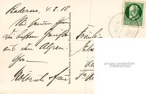 AK / Ansichtskarte  Untergrainau mit Waxenstein und Zugspitze Untergrainau