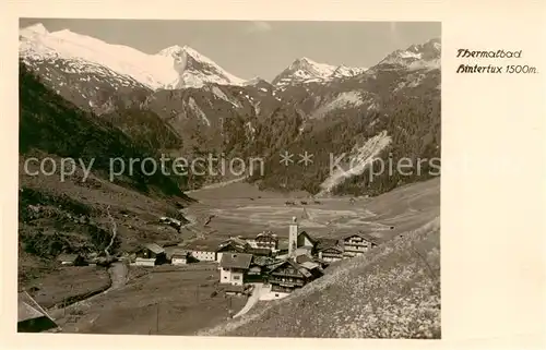 AK / Ansichtskarte  Hintertux_Zillertal Thermalbad Hintertux_Zillertal