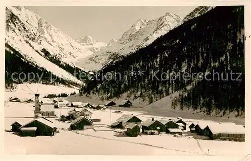 AK / Ansichtskarte 73808552 Gries_Sulztal_Laengenfeld_Tirol_AT Panorama 