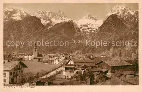 AK / Ansichtskarte  Lofer mit Steinberge Lofer