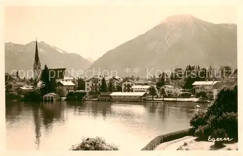 AK / Ansichtskarte  Egern_Tegernsee_Rottach-Egern Seepanorama 