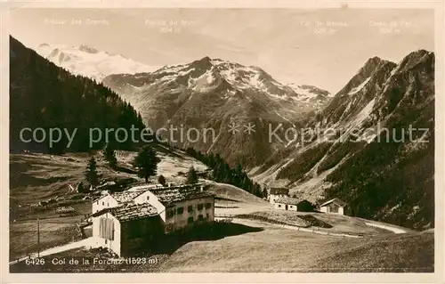 AK / Ansichtskarte Col_de_la_Forclaz_VS Panorama 