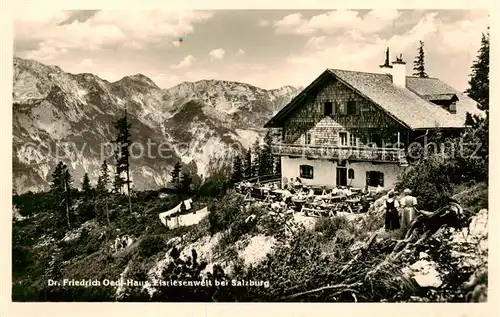 AK / Ansichtskarte 73808612 Werfen_Salzburg Dr Friedrich Oedl Haus Eisriesenwelt Werfen Salzburg