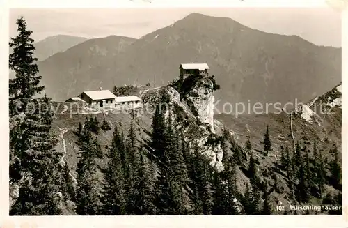 AK / Ansichtskarte  Puerschlinghaeuser_Garmisch-Partenkirchen Panorama 