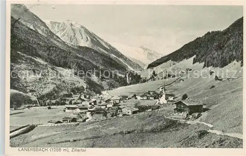 AK / Ansichtskarte  Lanersbach_Mayrhofen_Zillertal_Tirol_AT Panorama 