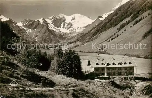 AK / Ansichtskarte  Ferleiten_AT Alpegasthaus Lukashansl Panorama 