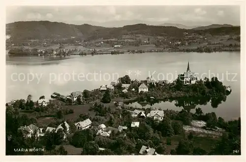 AK / Ansichtskarte  Maria_Woerth_Woerthersee Panorama Maria_Woerth_Woerthersee