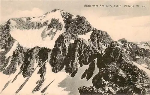 AK / Ansichtskarte  Valluga_2811m_AT Blick vom Schindler 