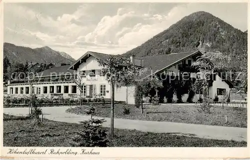 AK / Ansichtskarte  Ruhpolding Kurhaus Ruhpolding