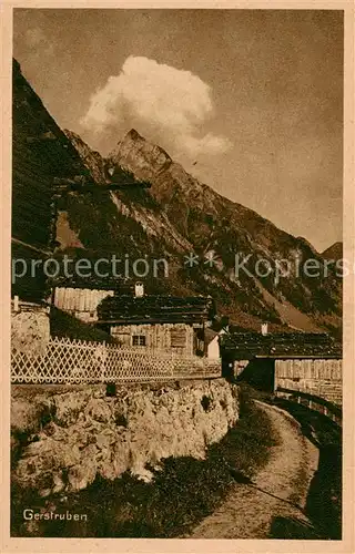 AK / Ansichtskarte 73808684 Gerstruben_Oberstdorf Panorama 