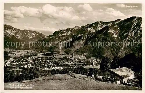 AK / Ansichtskarte  Predigtstuhl_Bad_Reichenhall Panorama 