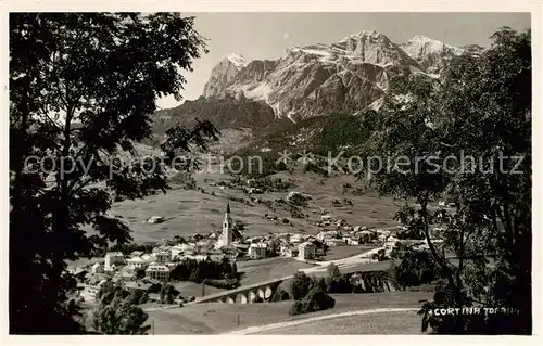 AK / Ansichtskarte  Cortina_d_Ampezzo_IT Panorama 